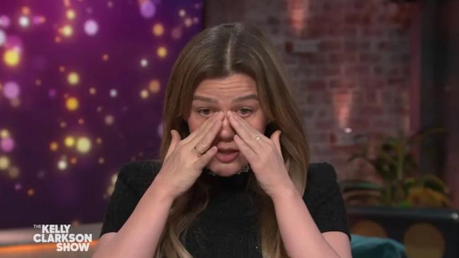 Kelly Clarkson has been experiencing pain personal issues behind the scenes. Picture: Supplied.