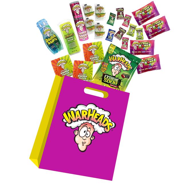 Warheads Geelong Show, showbags revealed.