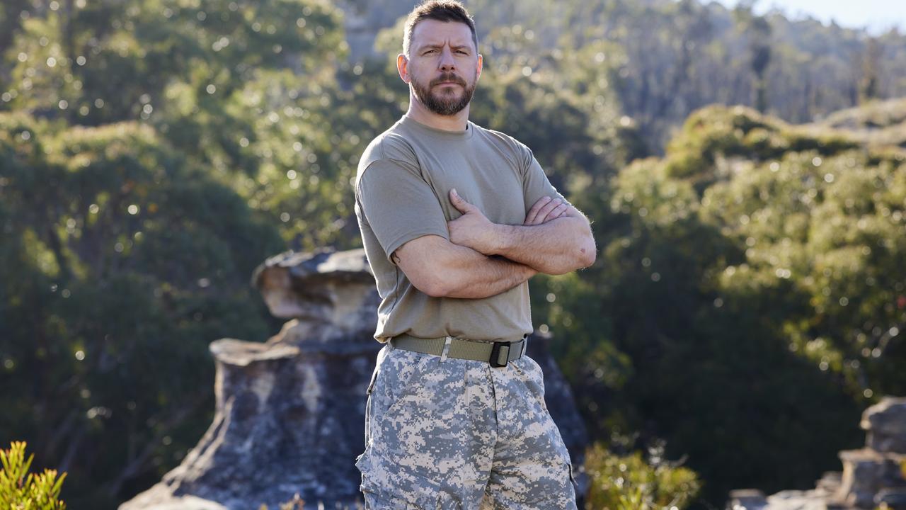 Celebrity chef Manu Feildel bowed out when faced with an underwater challenge. Picture: Jeremy Grieve