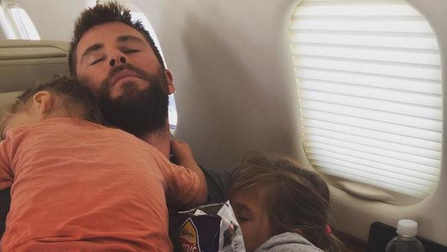 Chris Hemsworth and his overseas holidays are making the rest of us look bad. Picture: Elsa Pataky/Instagram