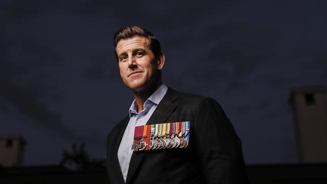 Ben Roberts-Smith. Picture: Sean Davey.