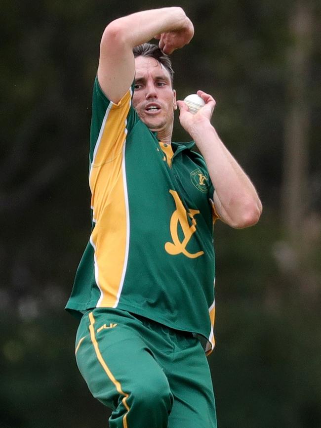 Will Sheridan in action for Yarraville.