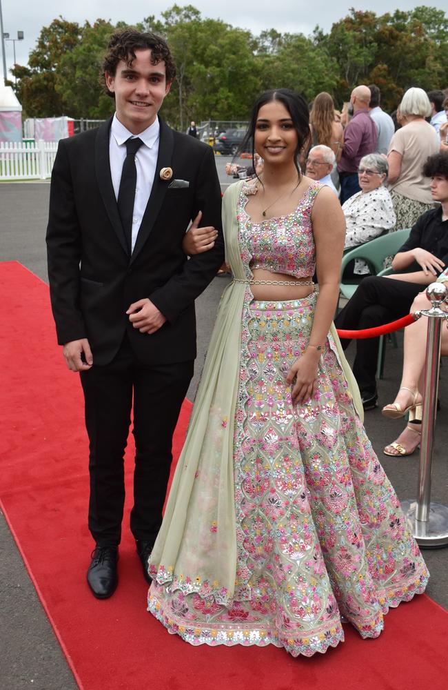 Arrivals at the Pacific Lutheran College Formal held at the Sunshine Coast Turf Club on November 15, 2024. Picture: Sam Turner