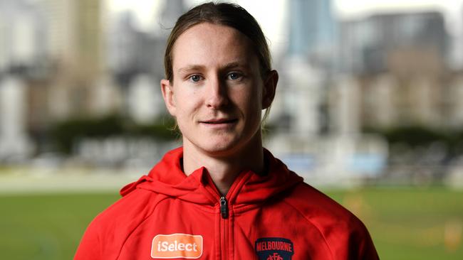 Guy Walker is looking forward to returning to the footy field. Picture: Penny Stephens