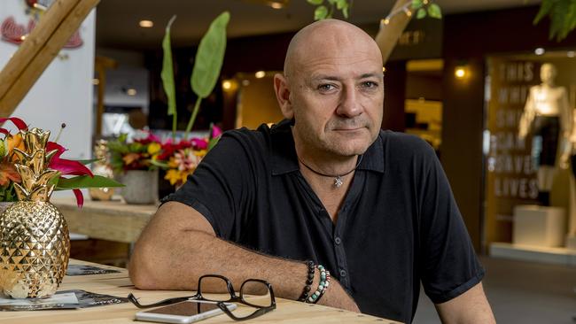 Marina Mirage restaurateur Carlo Percuoco from Fellini says the traffic scare campaign by GOLDOC has hurt his business during the 2018 Gold Coast Commonwealth Games. Picture: Jerad Williams