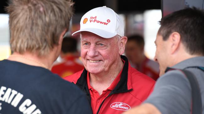 Deb Frecklington reckons her kids could use a lesson from former Supercars star Dick Johnson.