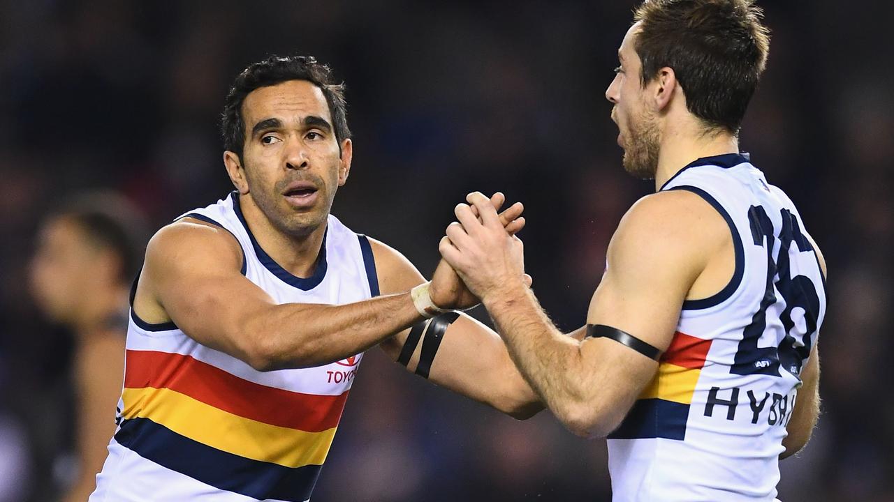 Eddie Betts says he was ‘distressed’ by the Crows’ pre-season camp. Picture: Quinn Rooney/Getty Images