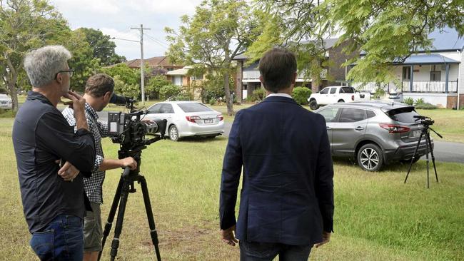 Grafton became the centre of global media attention over the weekend after the revelation that Christchurch gunman Brenton Tarrant grew up in the city. Picture: Bill North