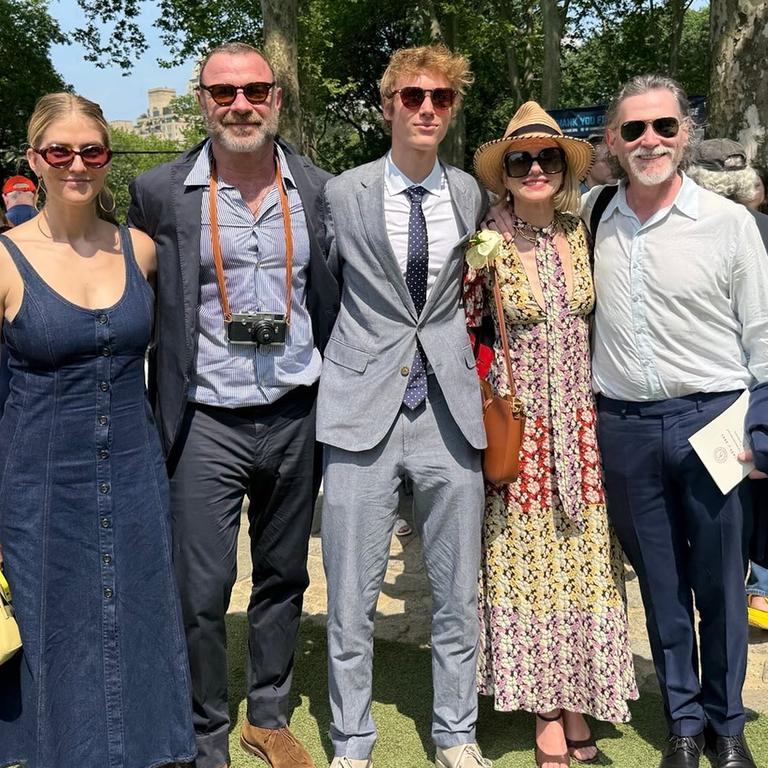 L-R: Taylor Neisen, Liev Schreiber, Sasha, Naomi Watts and Billy Crudup.