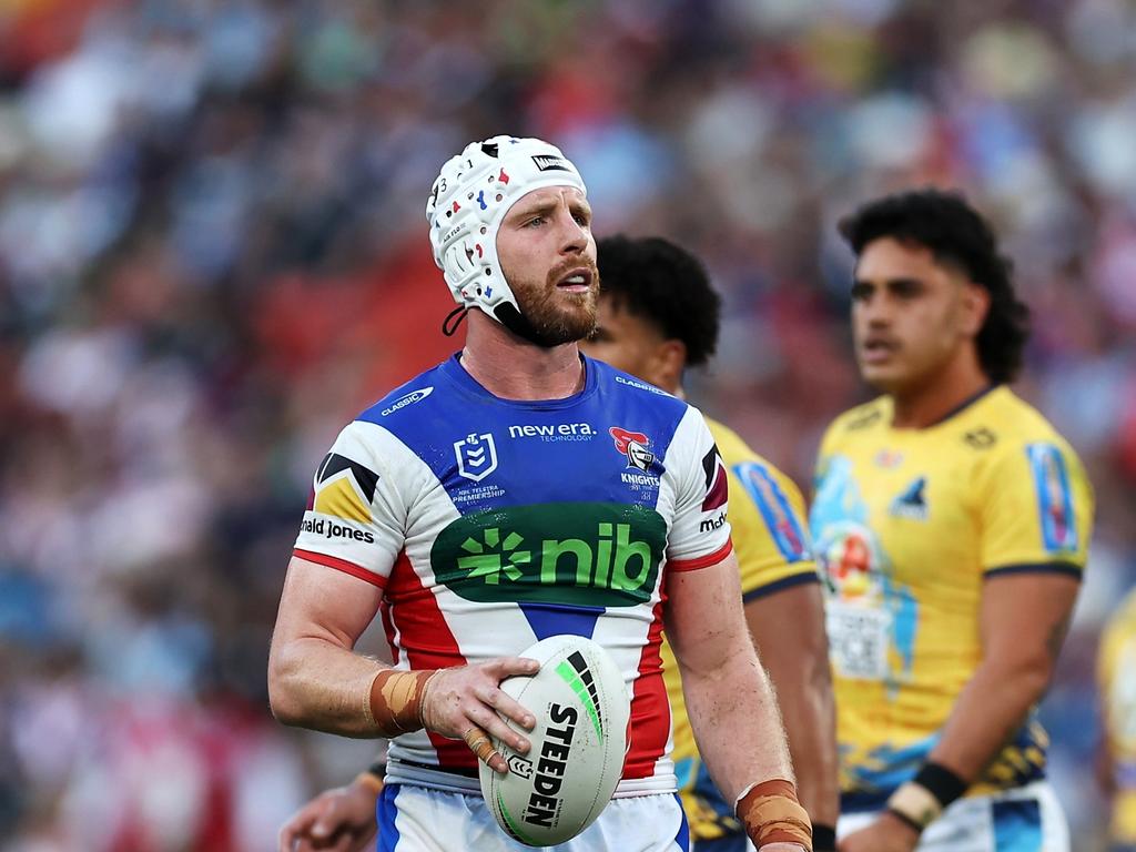 Jackson Hastings could cop a spray from Adam O’Brien, as his side conceded two quick tries after he was sin binned. Picture: Getty Images