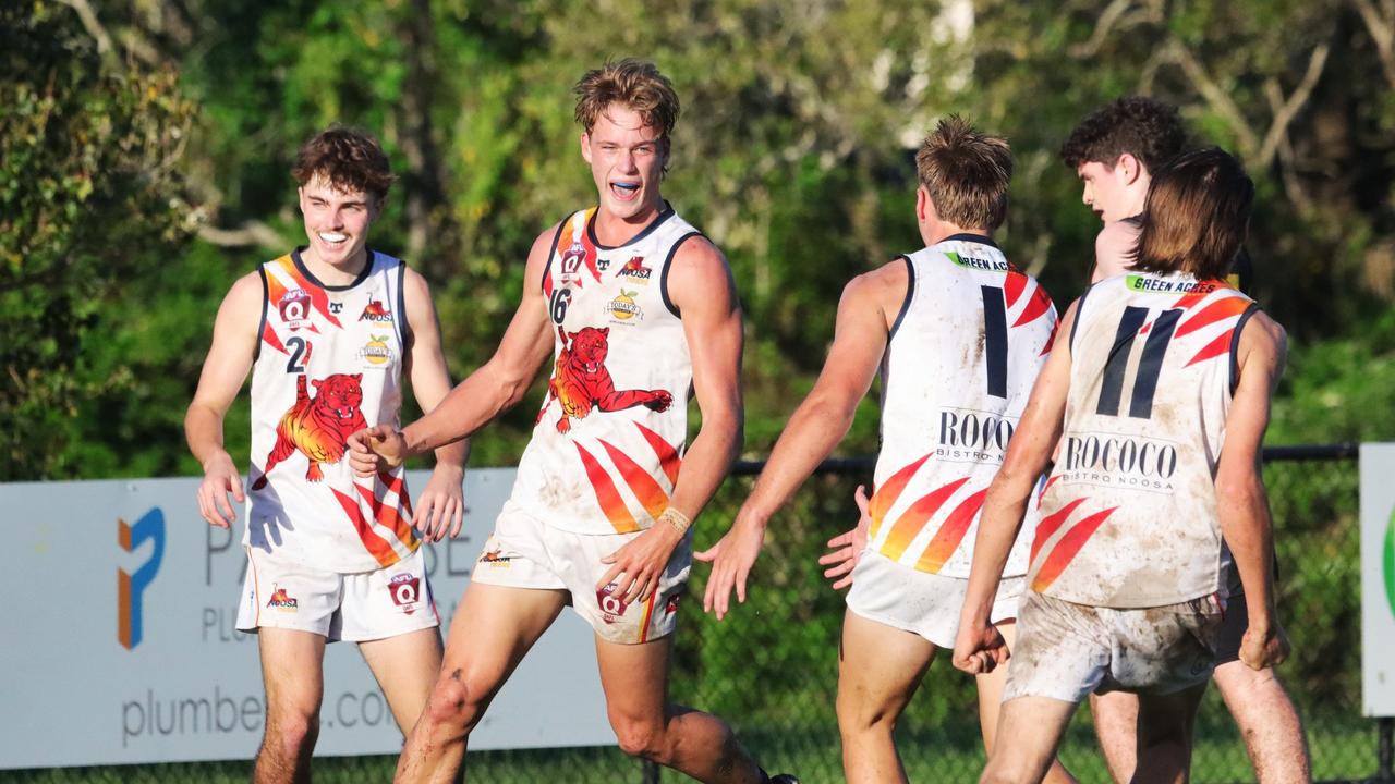 Darcy Dinnage in action for the Noosa Tigers. Picture: Craig Slaney Sports Photography.