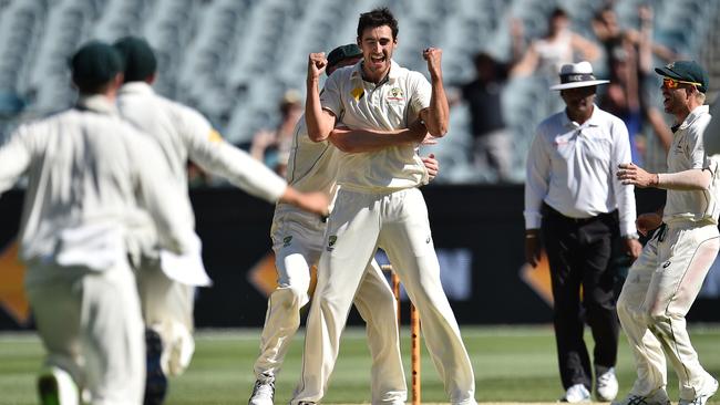 Mitchell Starc was the hero on the final day at the MCG.