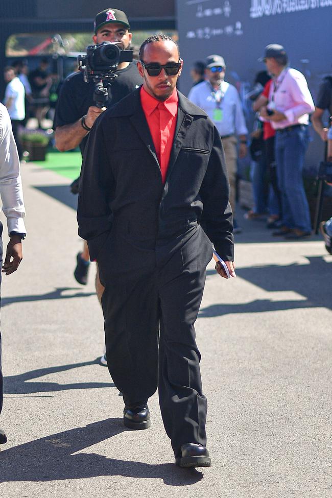 Lewis Hamilton at the Spanish Grand Prix.