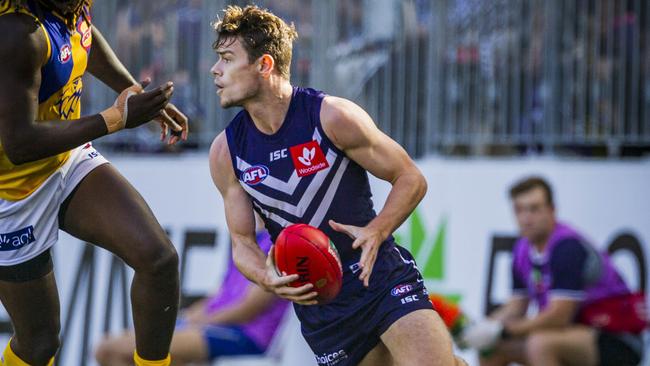 Lachie Neale was Fremantle’s best in the loss to West Coast.