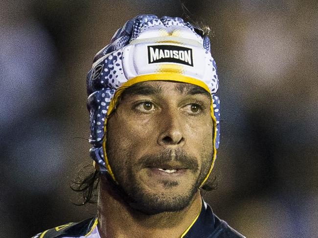 Johnathan Thurston of the Cowboys. Cronulla Sharks Vs North Qld Cowboys at Remondis stadium Cronulla, round 22 Saturday 8th August 2015. Pic: Mitch Cameron