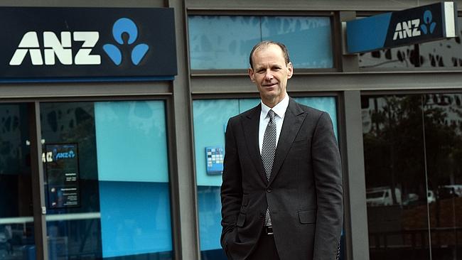 ANZ has cut dividends for the first time since the global financial crisis. Picture: Julian Smith