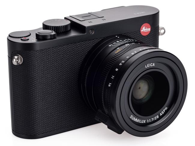 Leica's Q Typ 116 camera features a full-frame sensor and 28mm f1.7 lens.