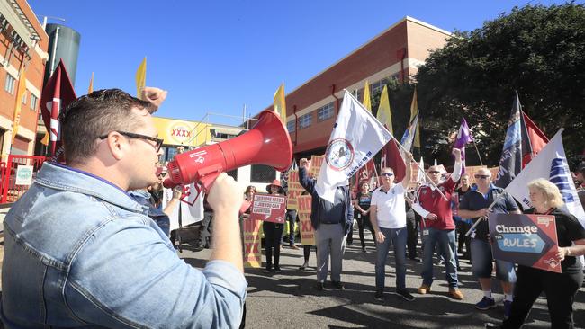 XXXX workers are taking strike action for a ninth time.