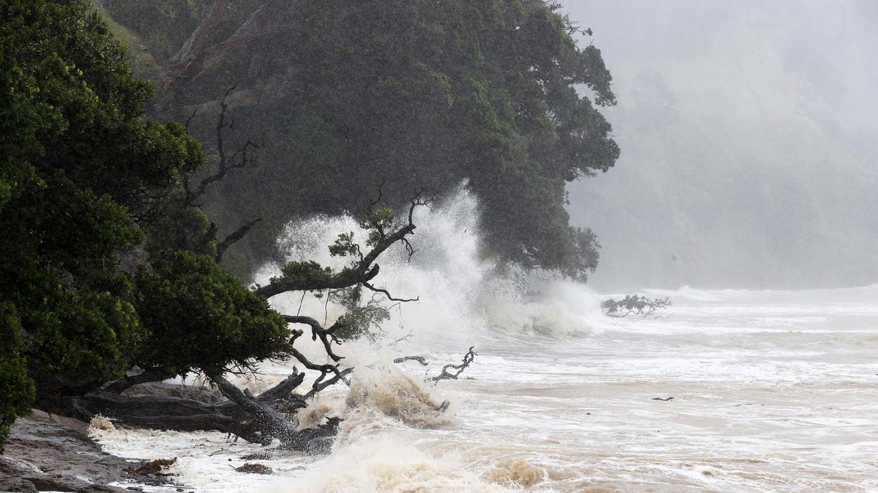 Cyclones bring wild weather although this one is not expected to trouble the Queensland coast. (Photo by Fiona Goodall/Getty Images)