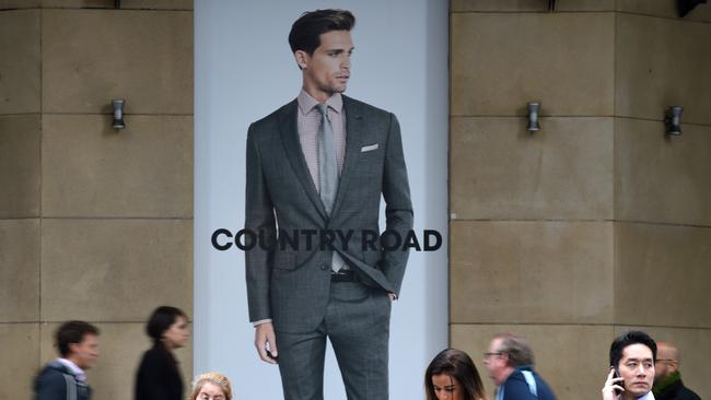 Country Road Group owns brands including Country Road, Trenery, Witchery, Mimco and Politix. Picture: AAP