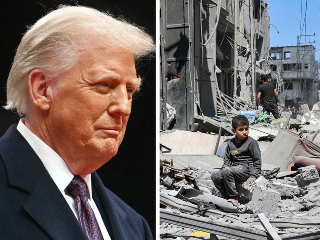 Donald Trump has ignored global backlash to his Gaza plan and pushed on with his claims the US can turn the warzone into “big real estate”.