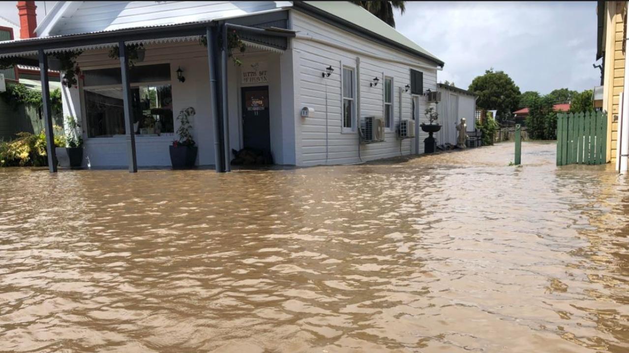 Ulmarra under water on March 1. Picture: Chelsey Graham