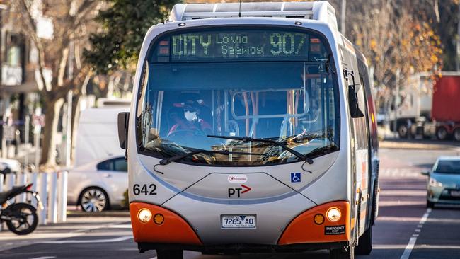 More than half of Victoria’s bus stops have been identified as dangerous. Picture: Sarah Matray