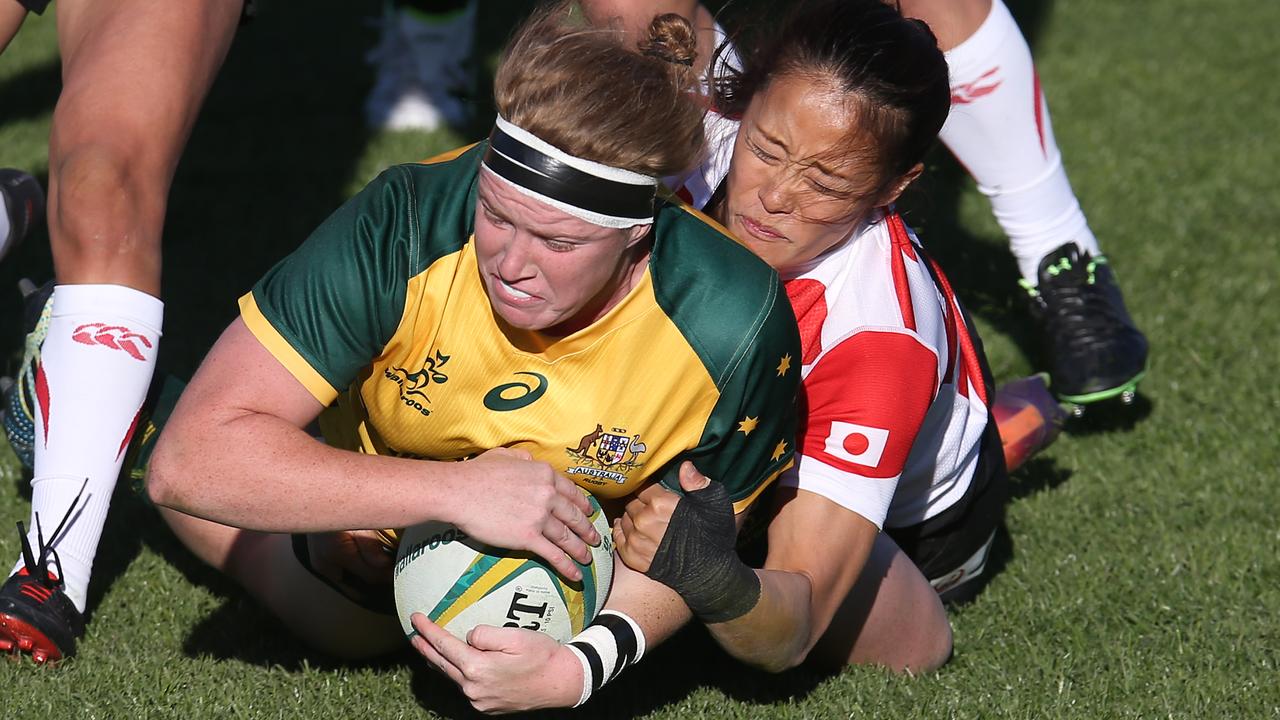 Averyl Mitchell is part of the Australia A squad in Fiji.