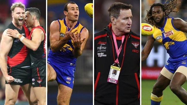 Who will emerge victorious in the finals clash between West Coast and Essendon?