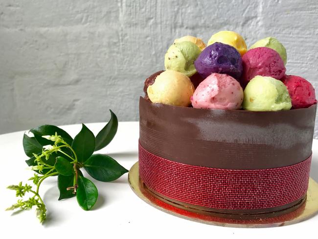 One of Glacé Ice Cream and Sorbet’s cakes. Picture: Jenifer Jagielski