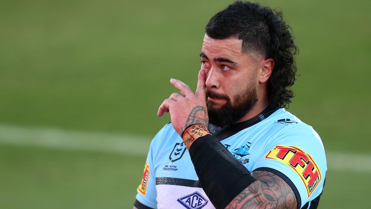 Buzz Rothfield says Andrew Fifita’s effectiveness is being hindered by his knee injury. (Photo by Jason McCawley/Getty Images)