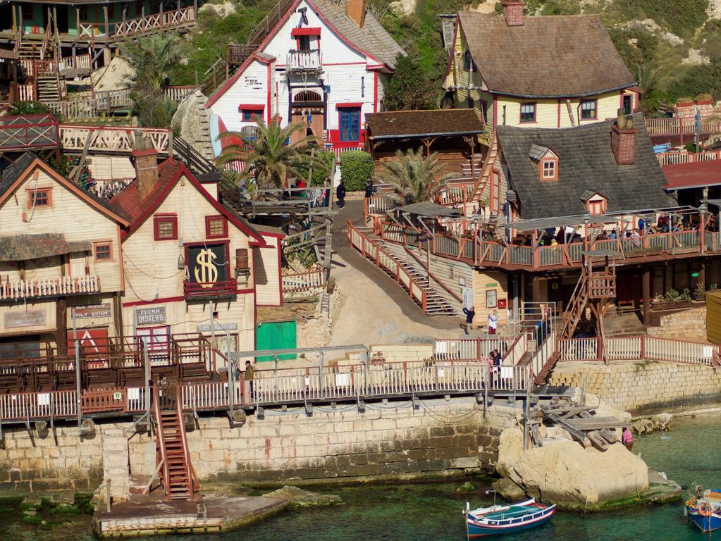 The abandoned town still has the same buildings from the movie set. Picture: istock