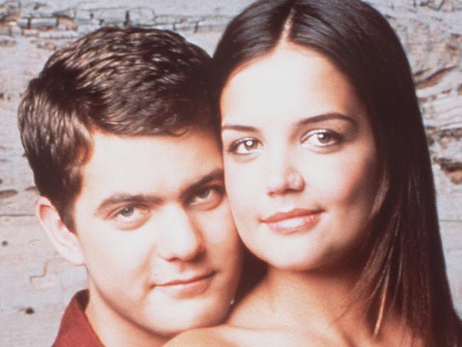 Joey (actor joshua jackson) & Pacey (actress katie holmes), Dawson's Creek - scene tv