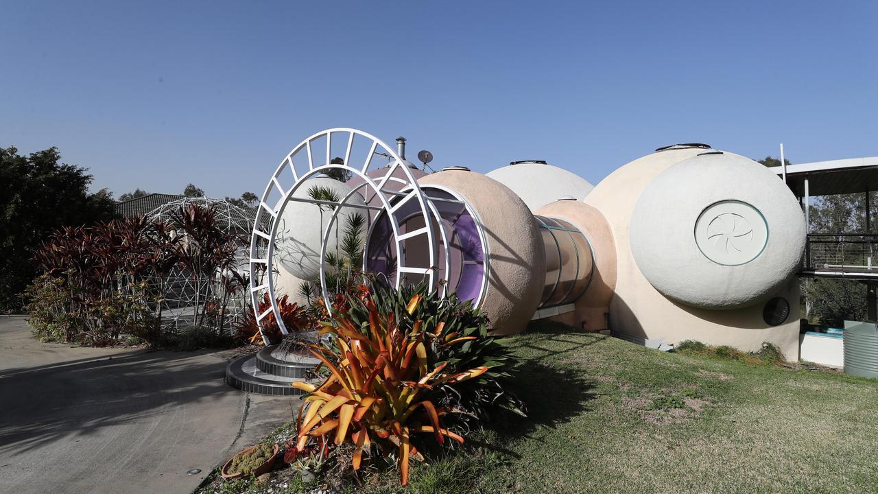 The Bubble House of Ipswich captured the imagination of thousands of people. Picture: Peter Wallis