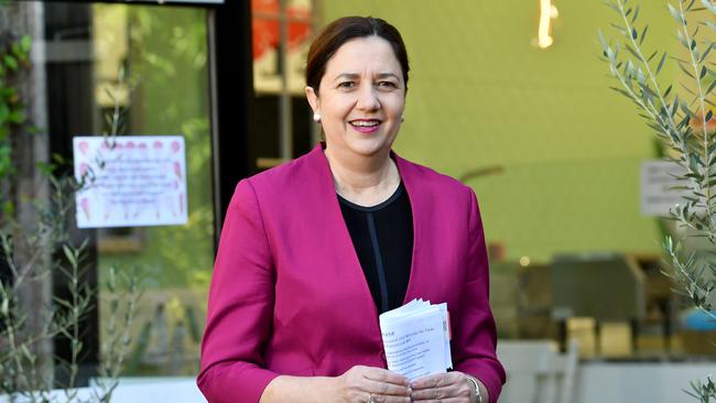 Queensland Premier Annastacia Palaszczuk. AAP Image/Darren England