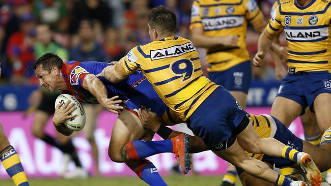 Mitchell Pearce starred the last time the two sides met. Picture: Darren Pateman