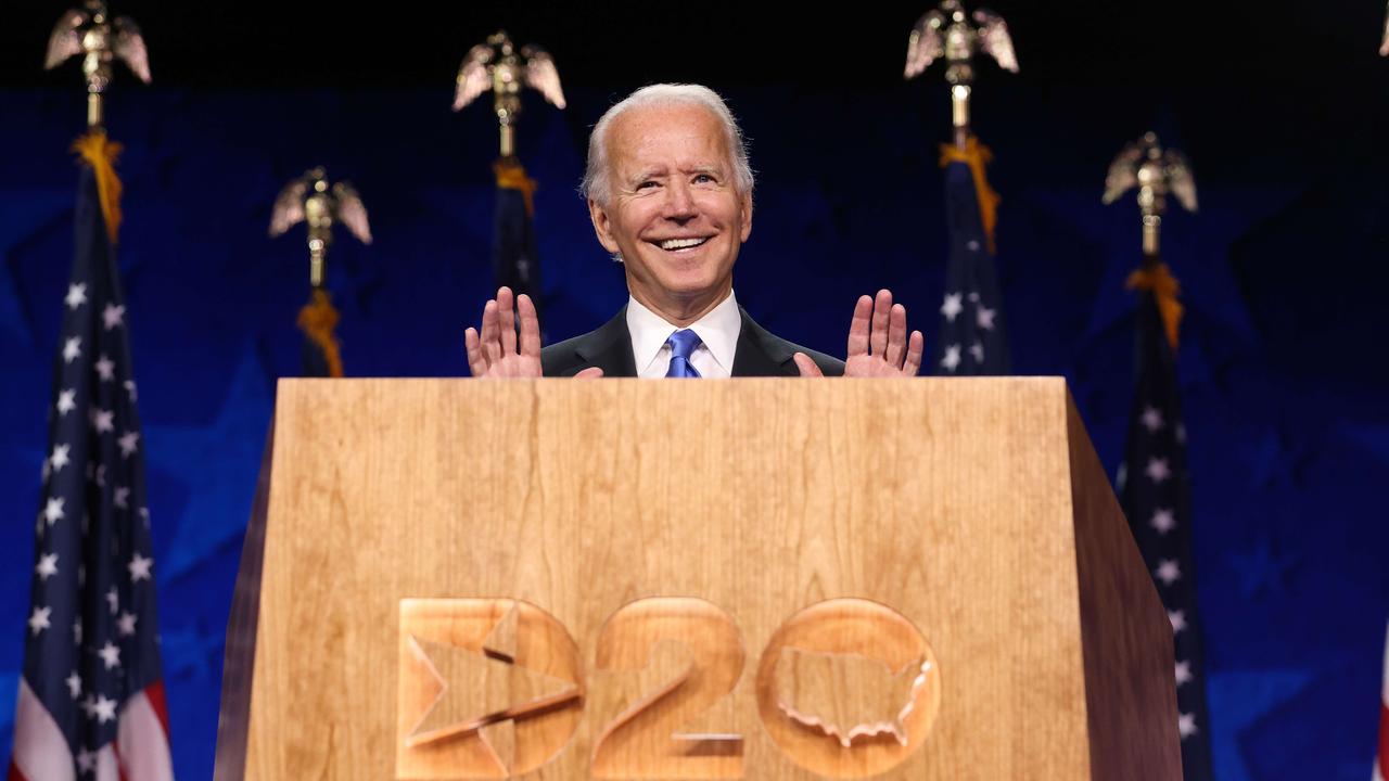 Joe Biden is set to take office on January 20 next year.