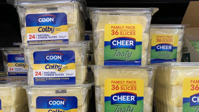 Coon cheese is being replaced by Cheer. Pictures: Benedict Brook/Stephen Hagan.