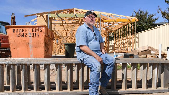 Gary Cooke was the former construction supervisor for JML Home Constructions — trading as GJ Gardner Homes Onkaparinga. Picture: Tricia Watkinson