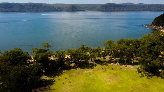 The Panthers are in a pre-season training camp in Broken Bay. Picture: Penrith Panthers