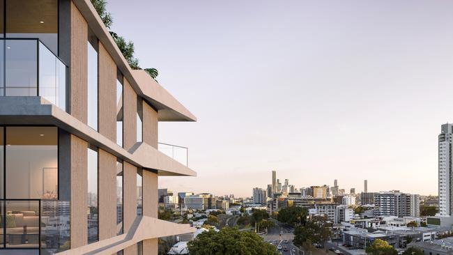 The Abbotsford by Core Property Group views to Brisbane CBD Source: Supplied