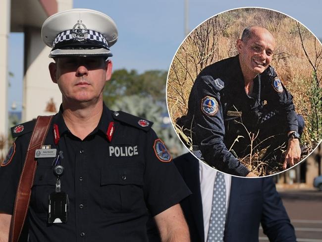 NT Police Assistant Commissioner for Regional and Remote Operations Peter Kennon after giving evidence at the coronial inquest into the suicide of 44-year-old senior constable first class Michael 'Micky D' Deutrom.