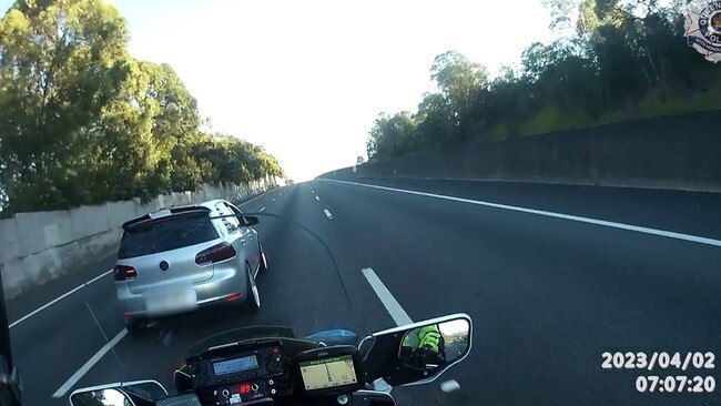 24-year-old Robina man allegedly observed driving 165km/h in a 100km/h zone along Pacific Hwy northbound through Worongary