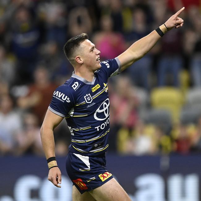 Scott Drinkwater of the Cowboys is set to make a strong start to the 2023 season. Picture: Ian Hitchcock/Getty Images