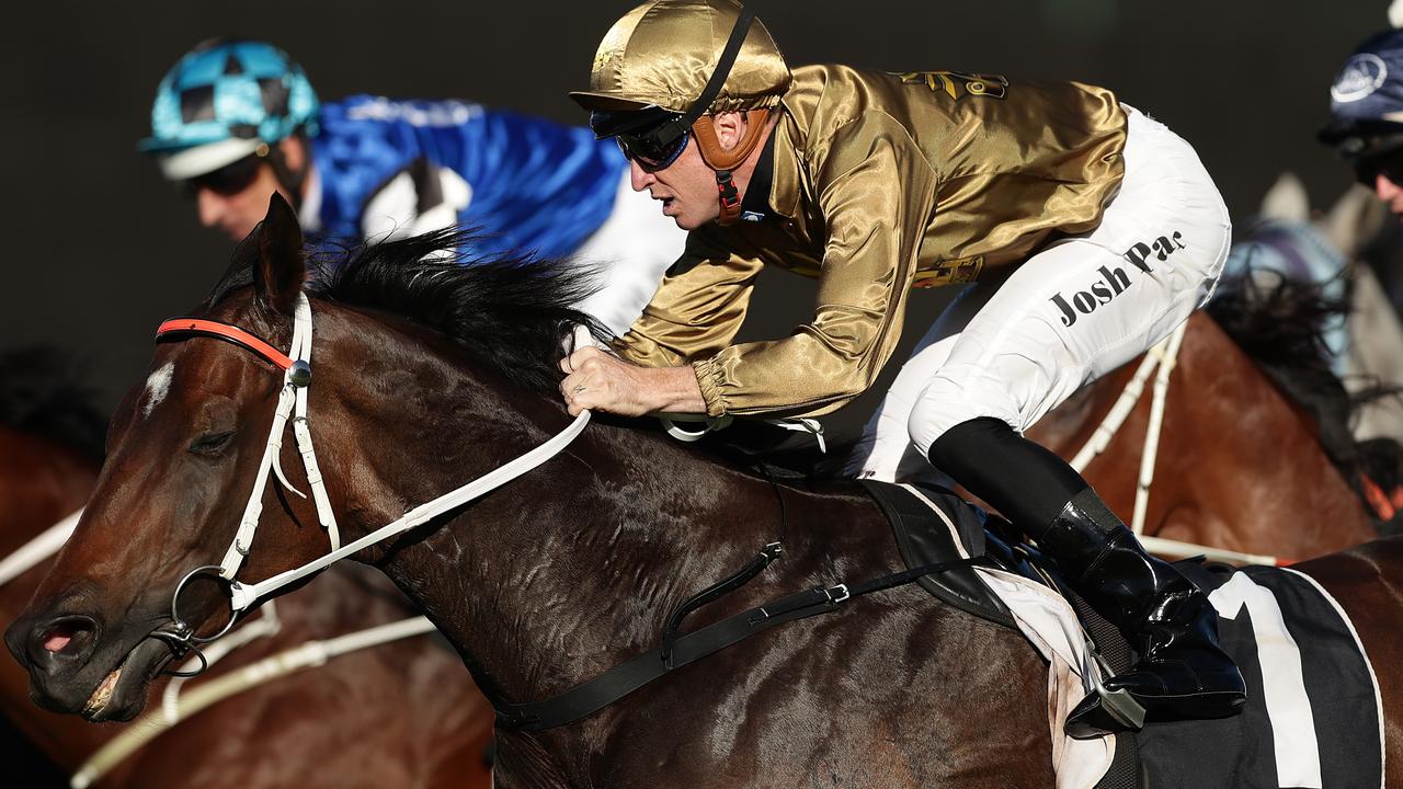 Tactical Advantage stormed home to win the Hawkesbury Gold Rush. Picture: Getty Images