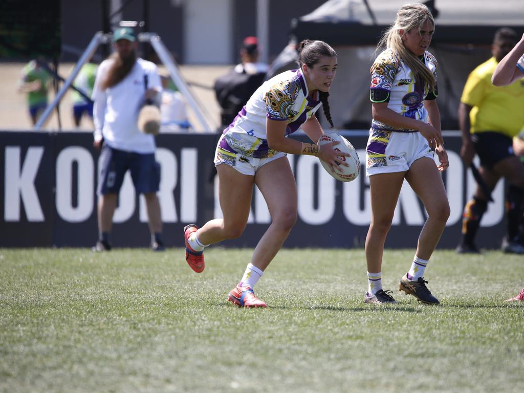 Koori Knockout - Day 4 Girls 17s GF Mindaribba Warriors v Waterloo Storm Monday, 7 October 2024 Hereford St, Bathurst NSW 2795, Australia, Picture Warren Gannon Photography