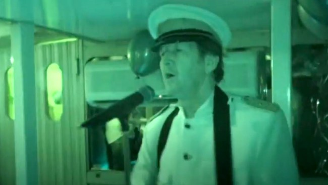 Footage emerges of murder suspect singing at singles event