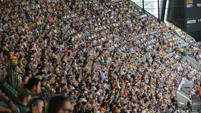 Mr Weimar added if vaccination rates can go "beyond 90 per cent" it will "open more opportunities" for summer such as increased crowd capacity at sporting events such as the Boxing Day Test. Picture: Scott Barbour/Getty Images