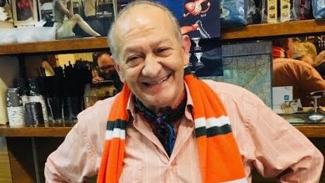 Sisto Malaspina wearing Peter Marsden’s GWS scarf.