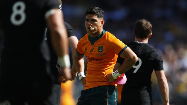 Noah Lolesio has been omitted from the Wallabies squad touring Japan and the United Kingdom. Picture: James Worsfold/Getty Images